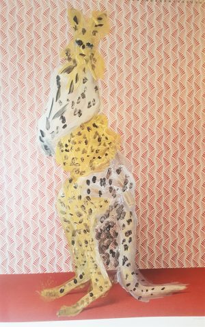Die Känguru-Leoparden-Dame von Gaby Ceszlik